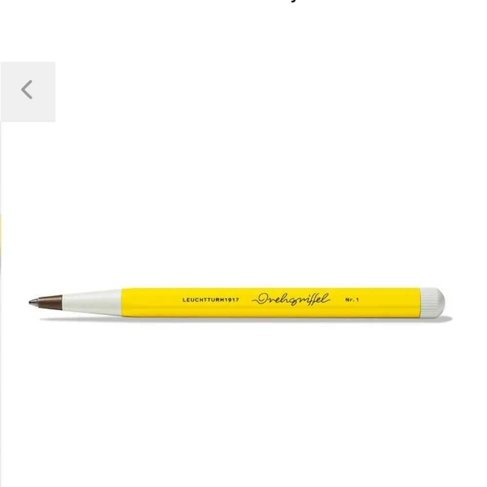 ❤️BUY 10 GET 5 FREE Yellow Leuchtturm1917 Drehgriffel Pen,Lemon